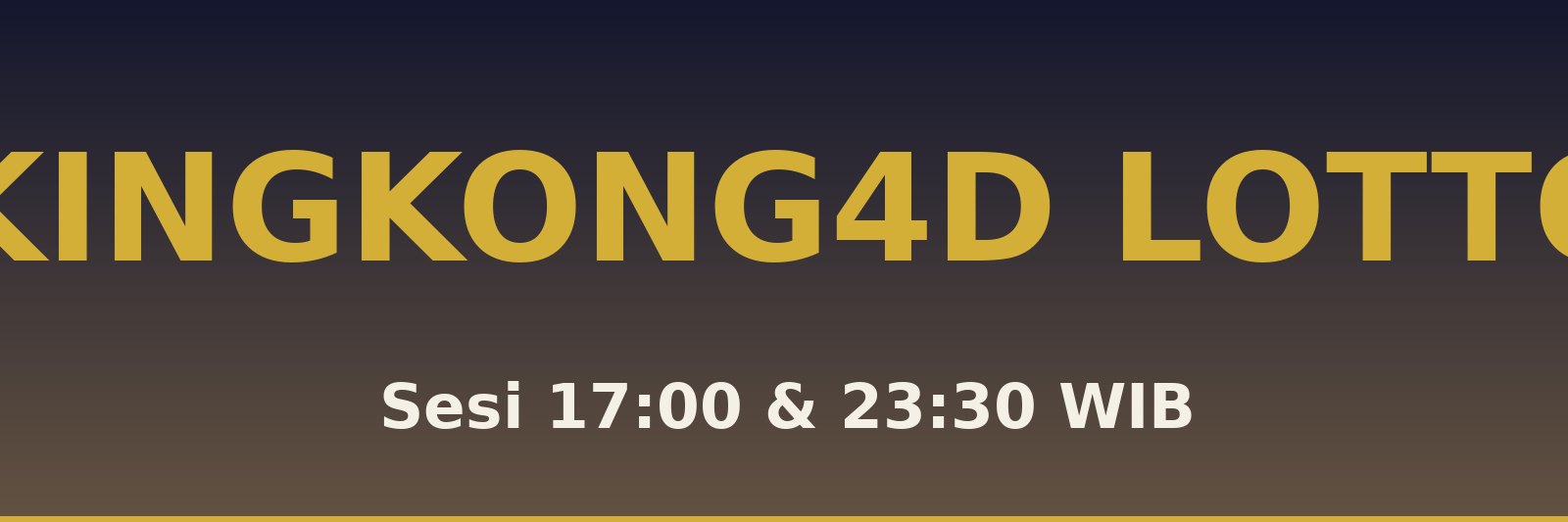Kingkong4D Lotto Muara Batang Toru